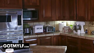 Mysterious Stranger Breaks Into A Milf's House And Sticks His Huge Hard Dick Deep In Her Throat