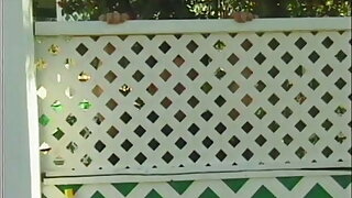 Outside, a midget and a black guy fuck a white slut