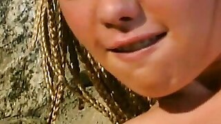 Amazing big titty redhead deep throats and sucks huge cock on her favourite couch