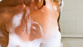 Bath time with Gypsy