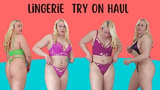 Lingerie try on haul
