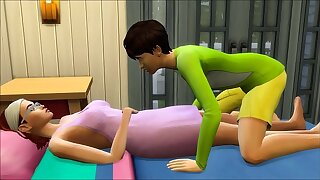 Son Fucks Sleeping Mom After He Came Home From Jogging