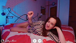 Oops I Forgot Turn off Skype while Fucking with a stranger
