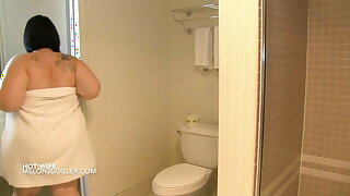 This Busty BBW is getting ready for you to come home